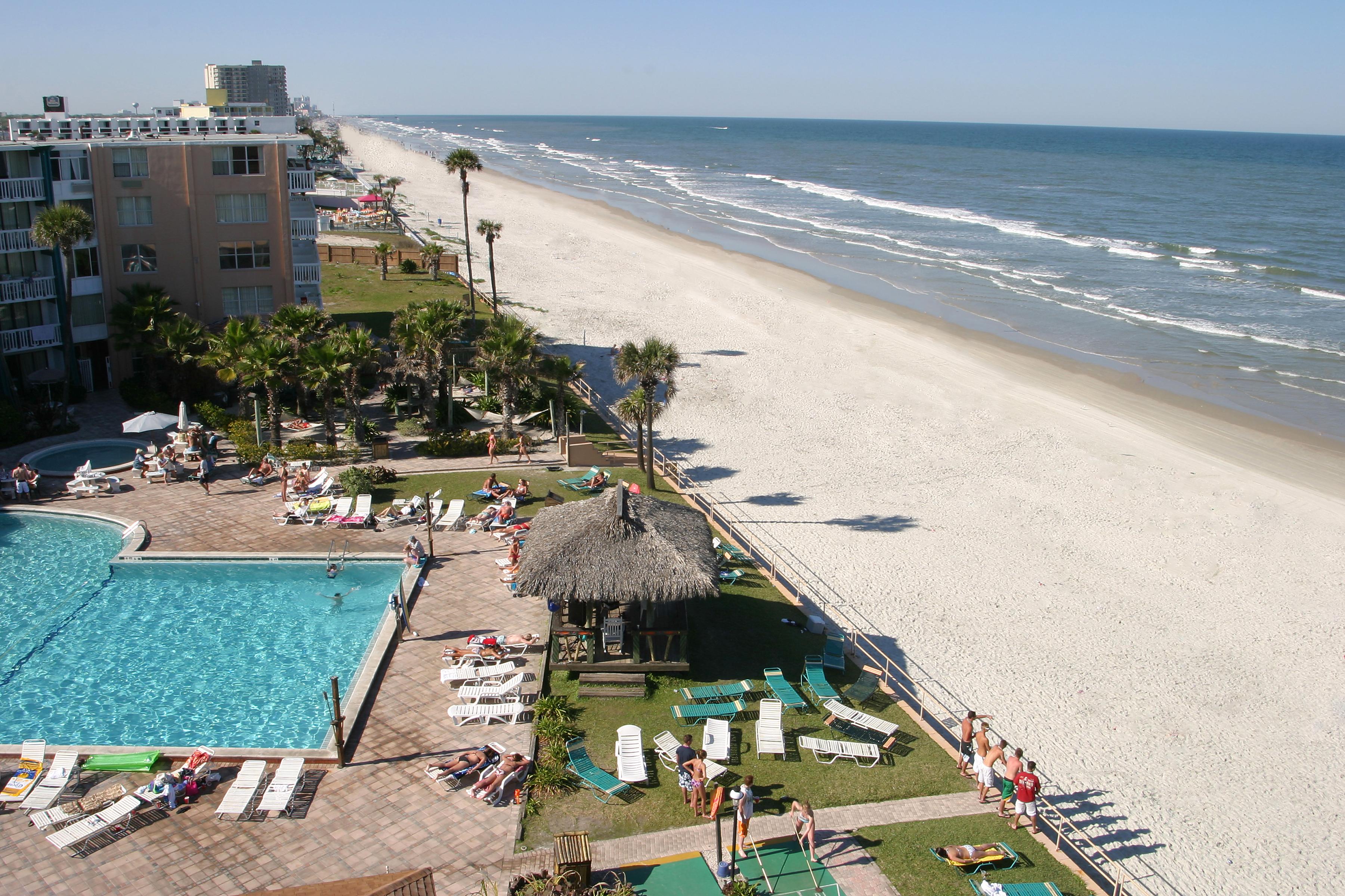 Daytona Beach Hawaiian Inn Daytona Beach Shores Exteriör bild
